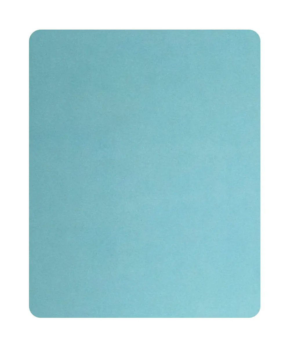 Lamp Shade | Clip On Empire Style | Pure Linen Fabric | 8X7 Inch Aqua Blue
