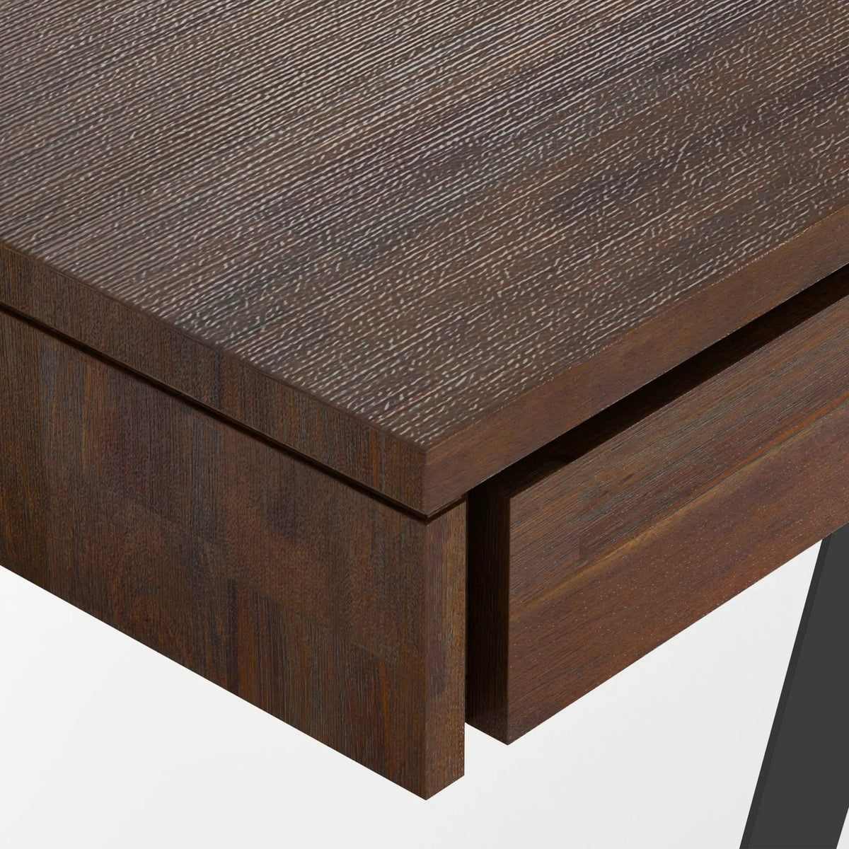 Lowry Handcrafted Desk | 5 Pieces | Metal | Home Office