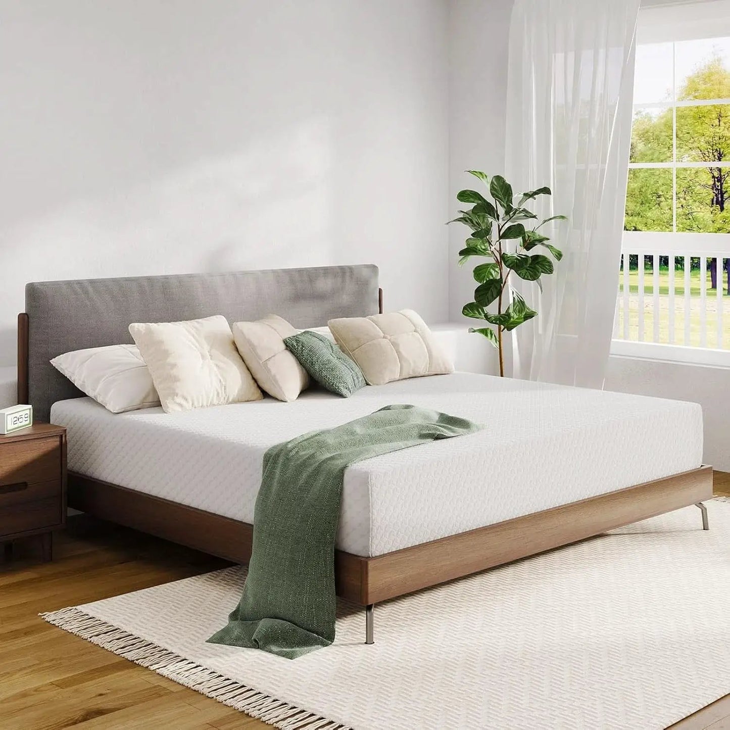 Queen Memory Foam Mattress 12 Inch Cooling Solutions from PriceLows™