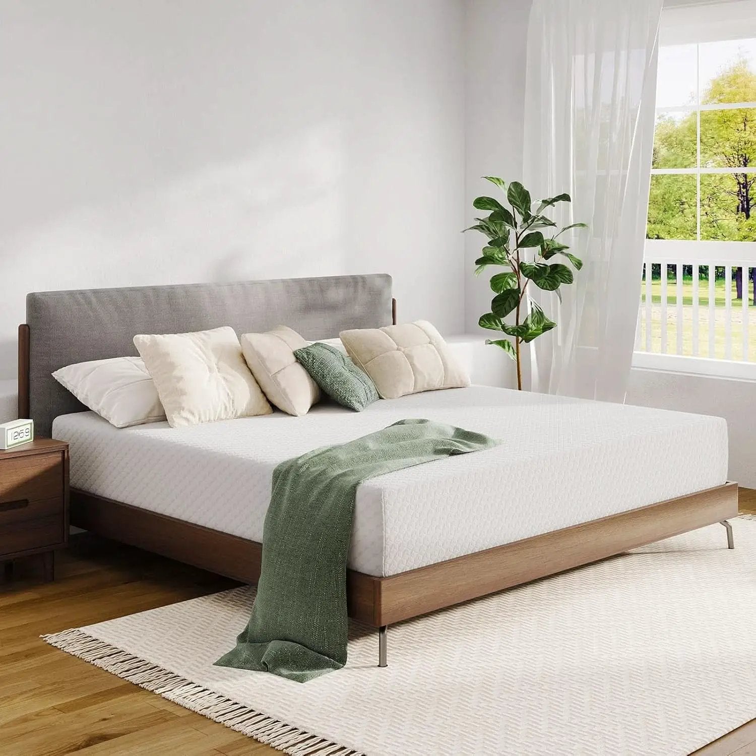 Queen Memory Foam Mattress 12 Inch Cooling Solutions from PriceLows™