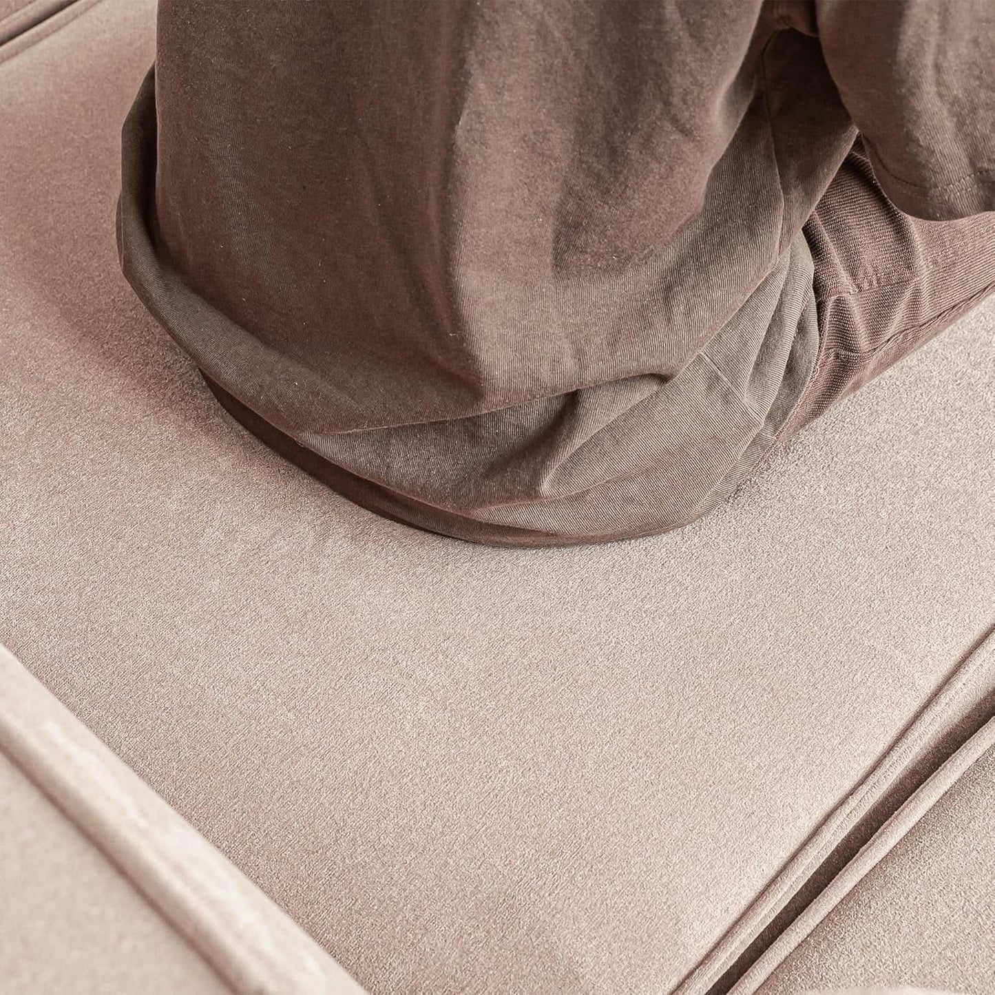 Modular Sectional Sofa Ottoman 31.5 Inches Espresso from PriceLows™