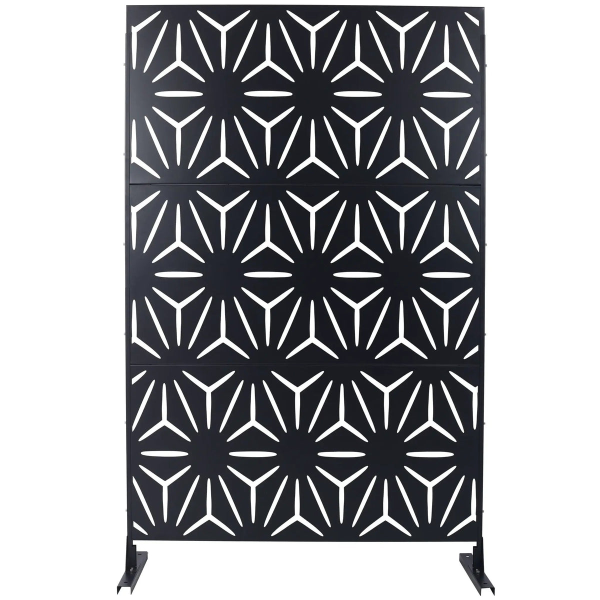 Metal Privacy Screen | Rust Resistant | Freestanding Panels