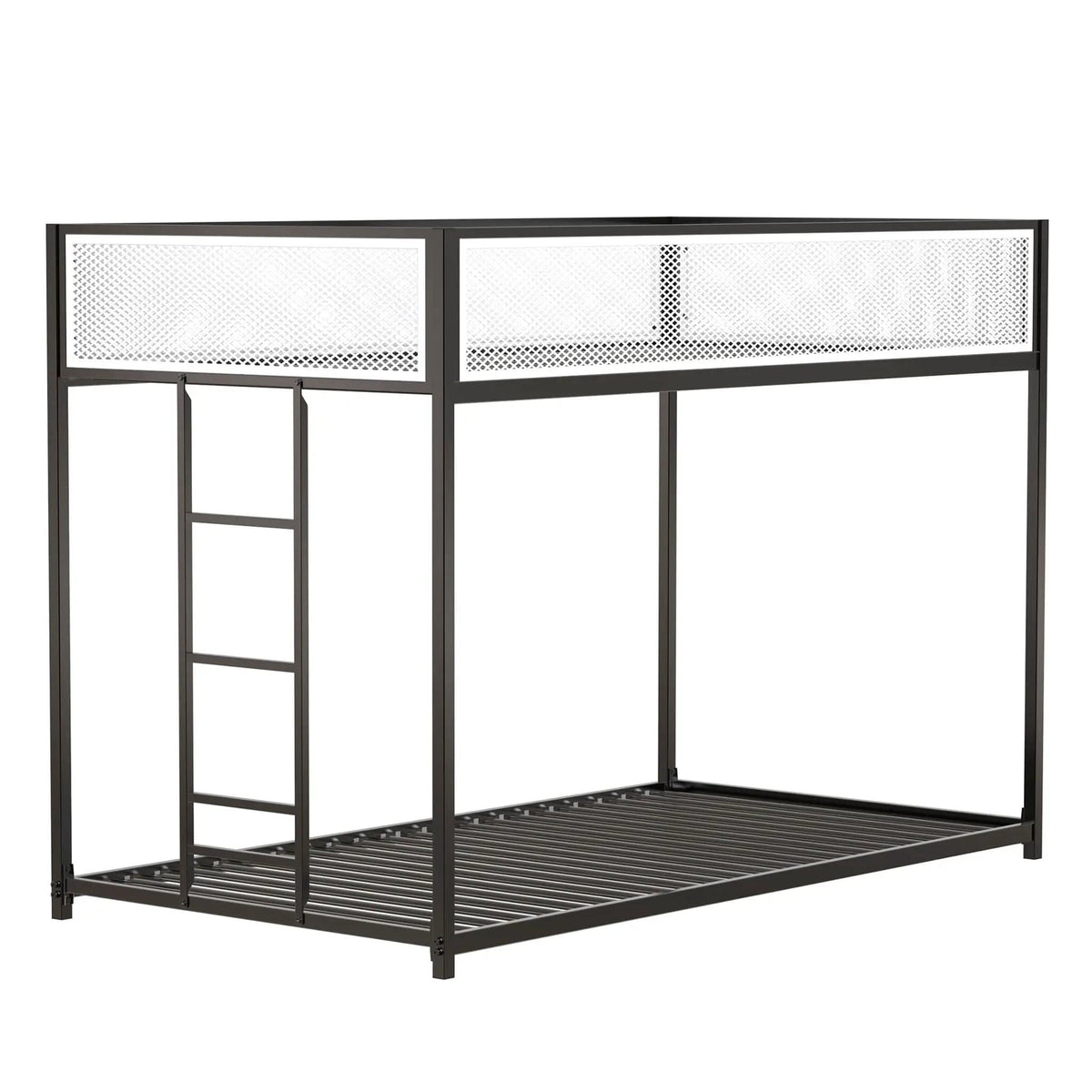 Adam Bunk Guard Rail Bunk Bed | 2 Pieces | Metal | Bedroom