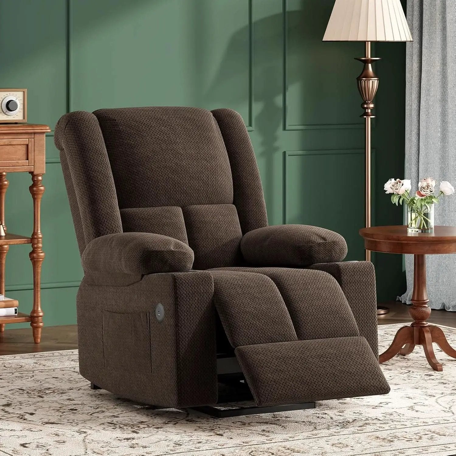Power Lift Recliner Chair With Massage And Heat For Elderly from PriceLows™