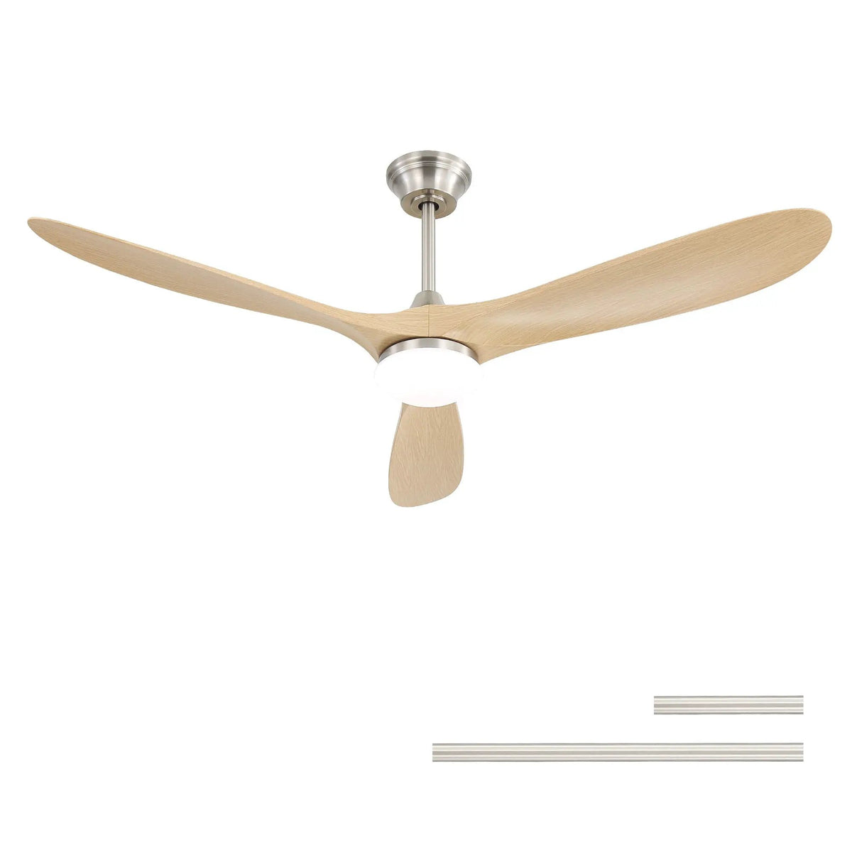 Smart Ceiling Fan | 60 Inch Span | Alexa Voice Control | Reversible DC Motor