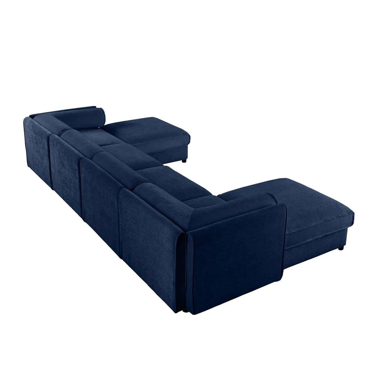 Contemporary Elegant Sofa With Storage And Ottoman 2 Piece Living Room Set | 2 Piece Living Room Set | Living Room Furniture | Living Room