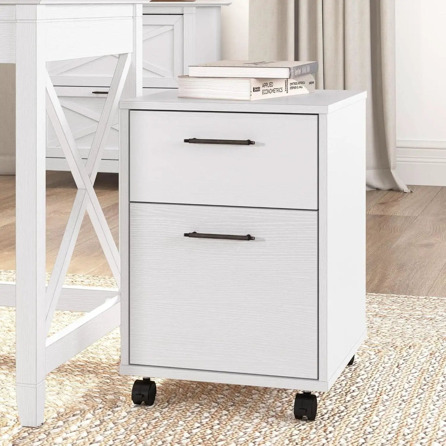 Bush Furniture Key West 2 Drawer Mobile File Cabinet For Home Office from PriceLows™