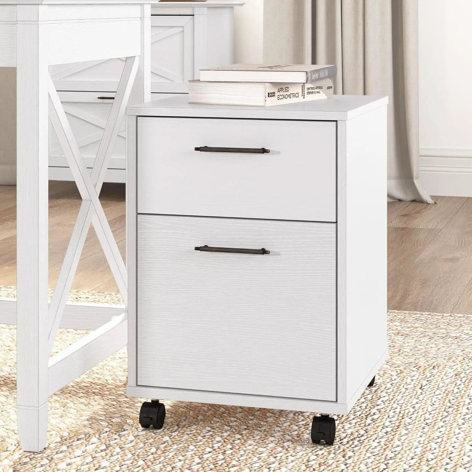 Bush Furniture Key West 2 Drawer Mobile File Cabinet For Home Office from PriceLows™