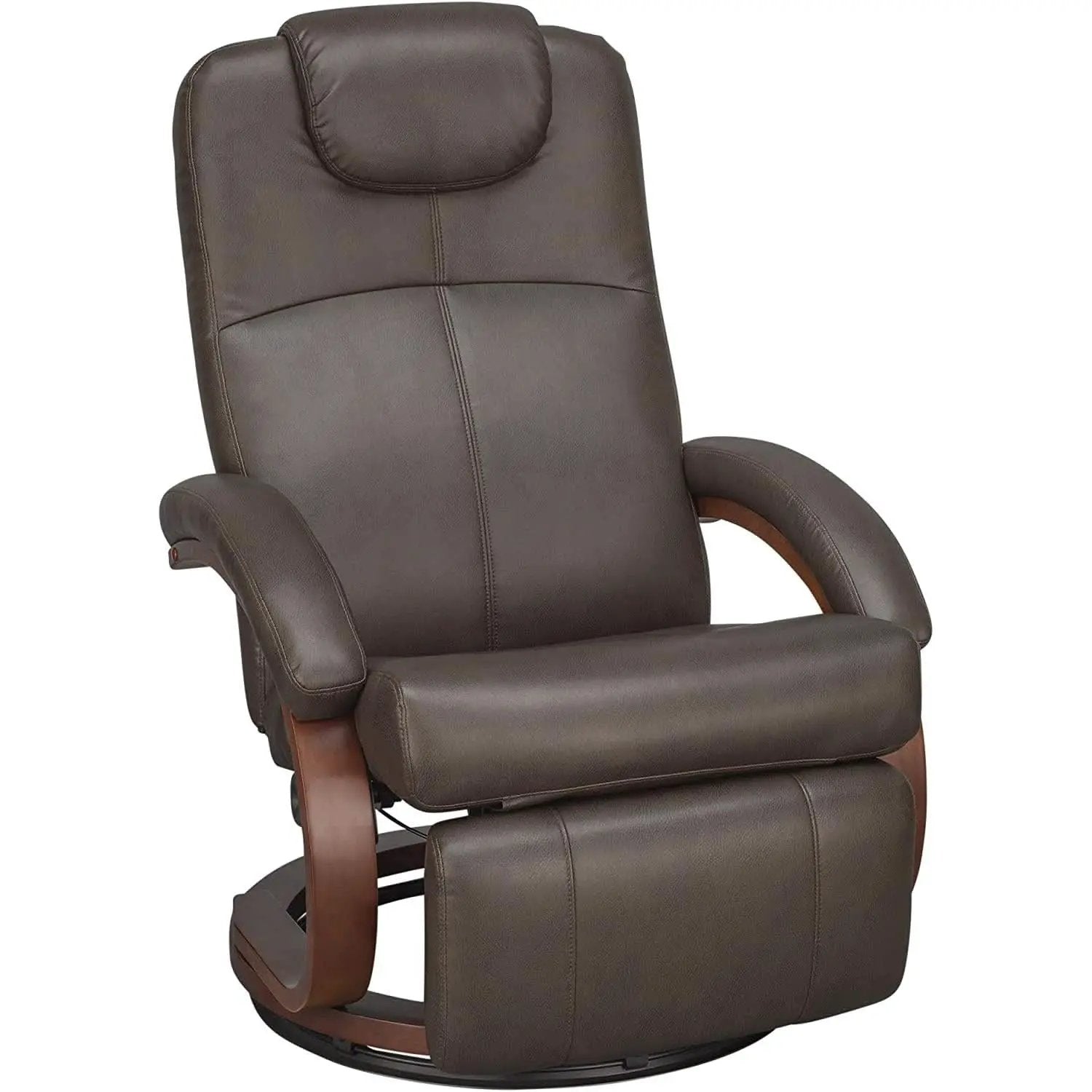 Charles Euro Chair RV Recliner Chestnut Faux Leather from PriceLows™