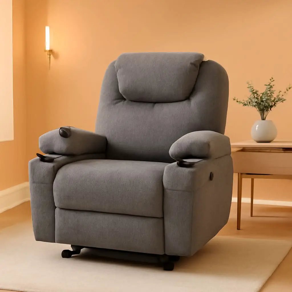 Petite Power Lift Recliner With Massage And USB Ports from PriceLows™