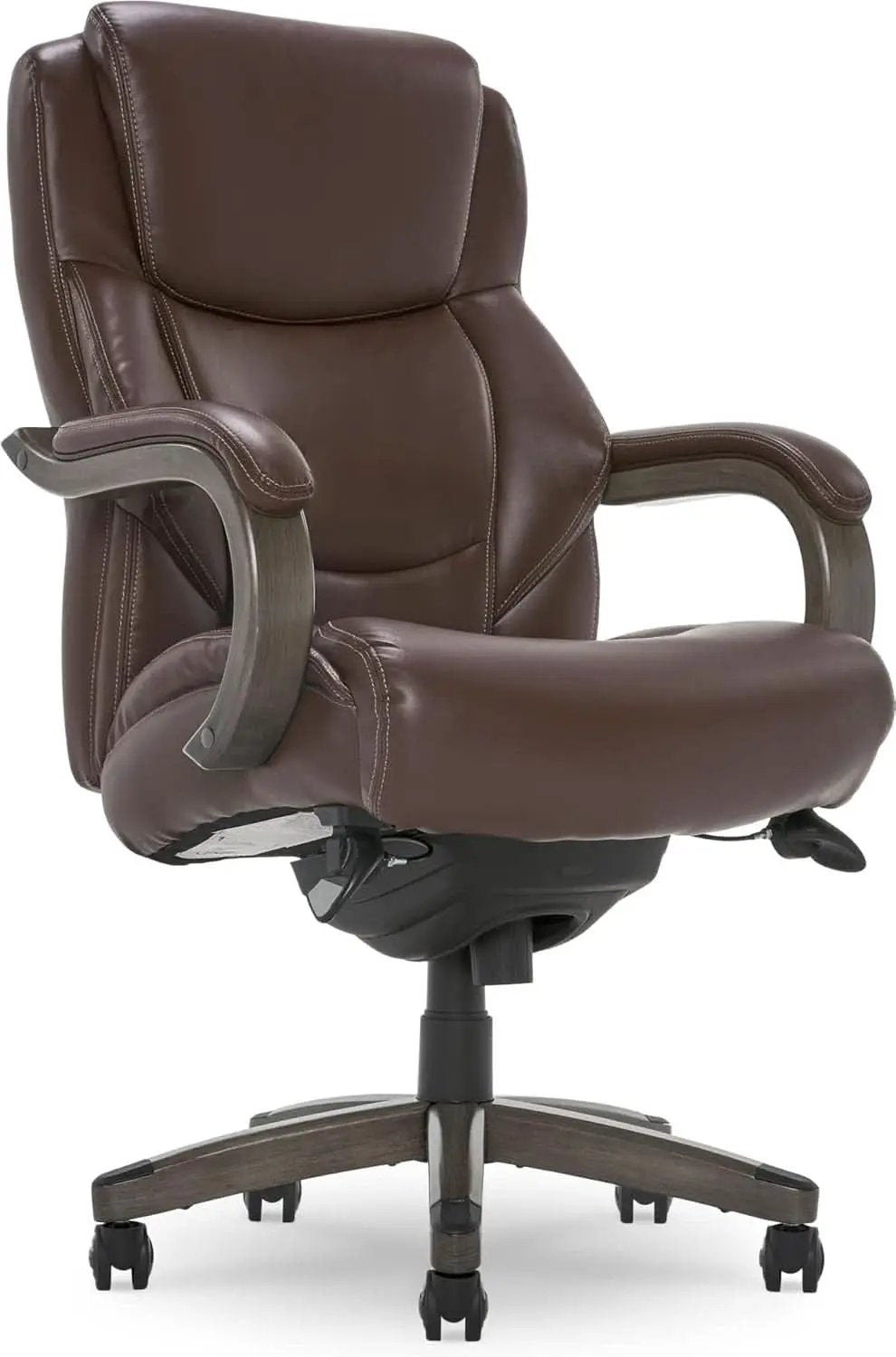 Delano Big Tall Executive Office Chair Brown Bonded Leather from PriceLows™