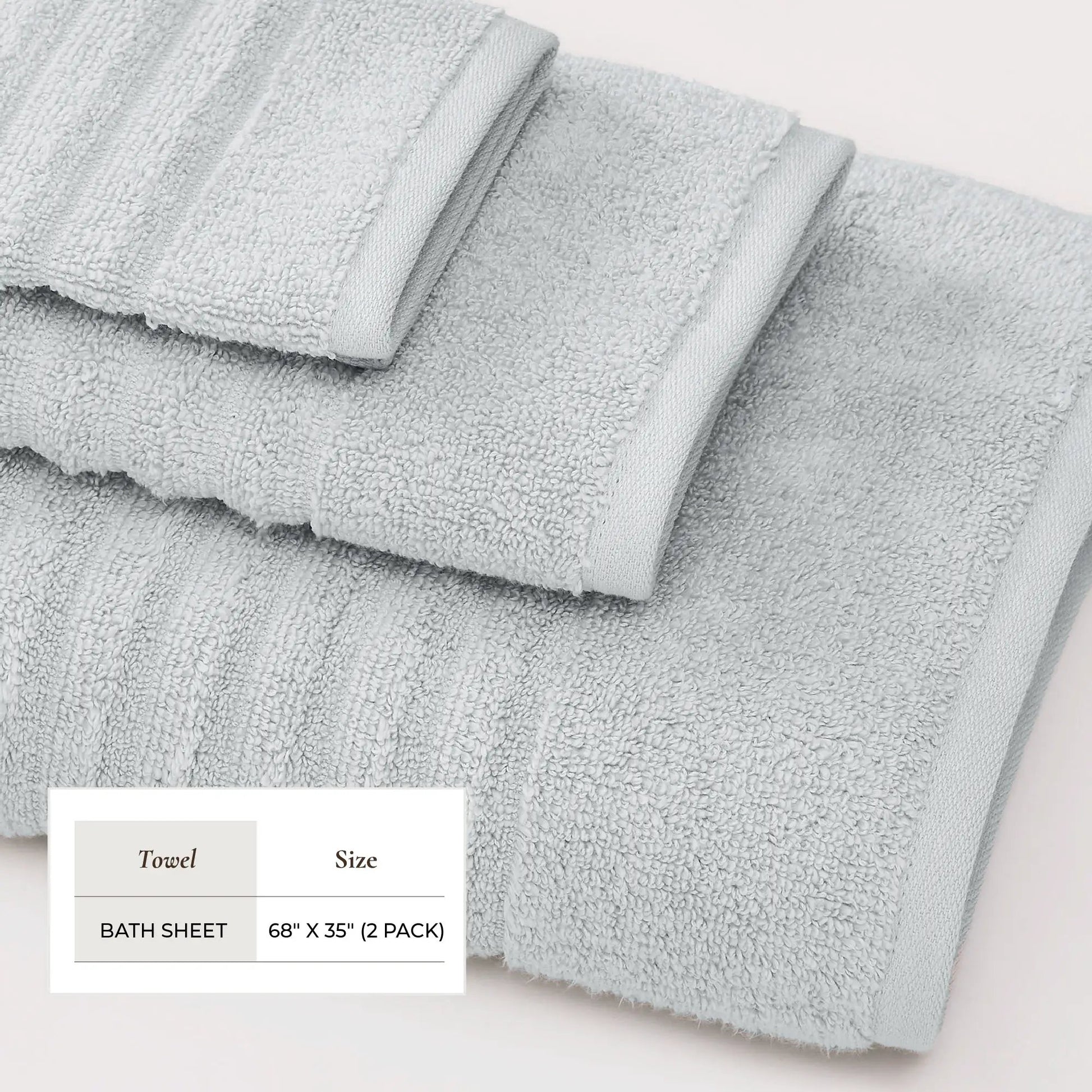 Luxury Combed Cotton Bath Towel Set - Karina Collection from PriceLows™