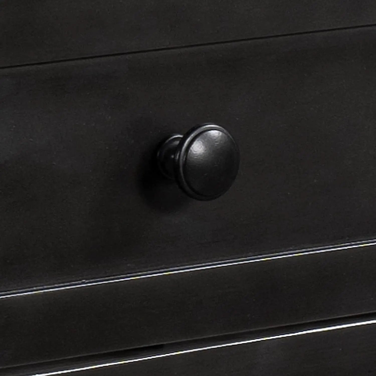 Black Console Table 55In Wide With 3 Drawers And Shelf from PriceLows™