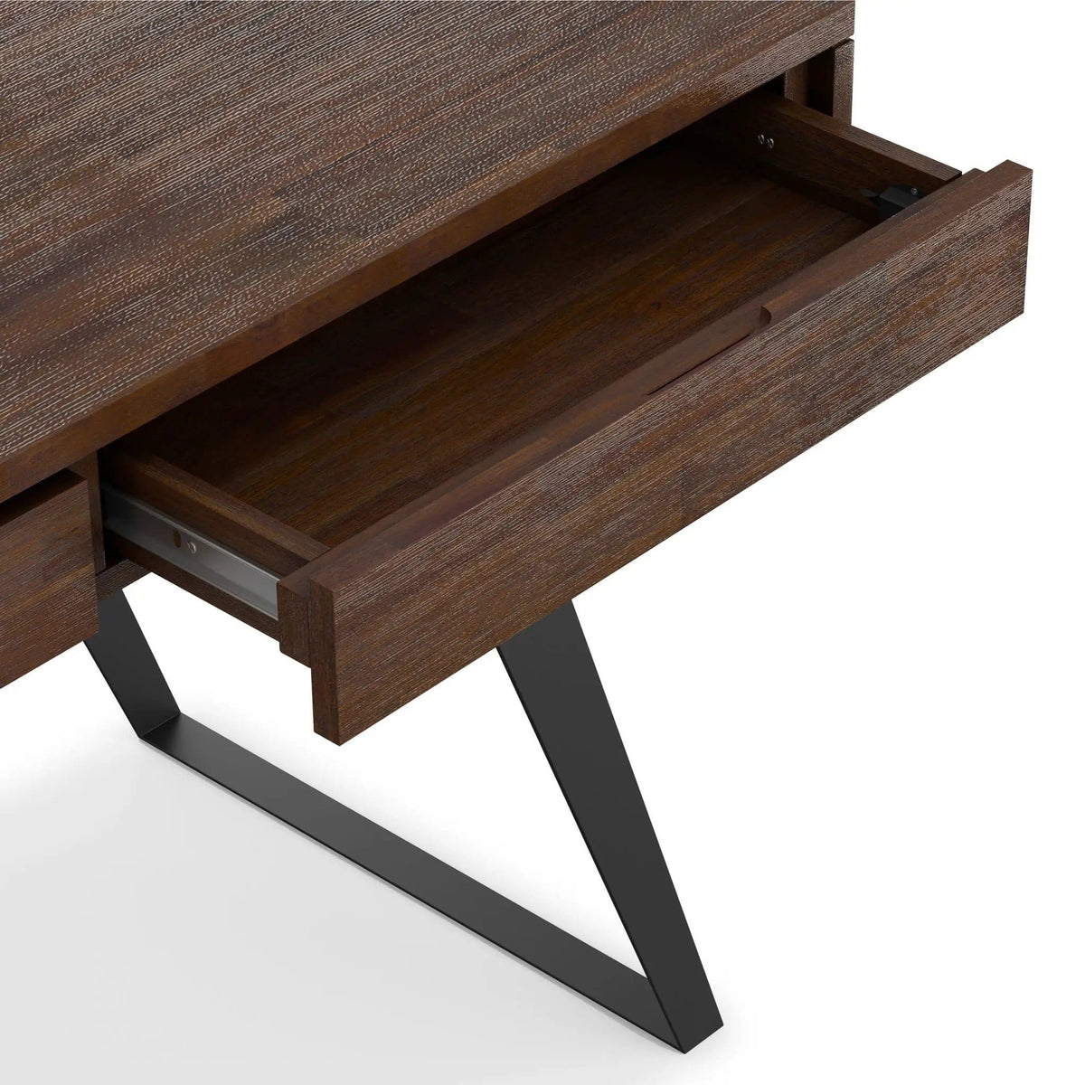 Lowry Handcrafted Desk | 5 Pieces | Metal | Home Office