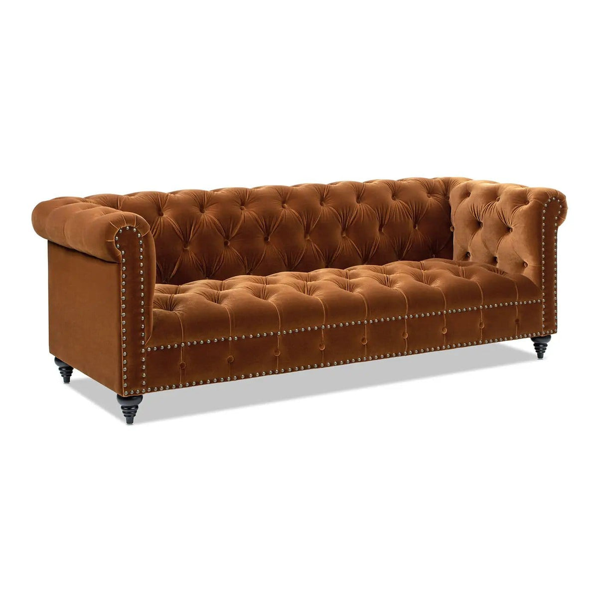 Alto Tufted Chesterfield Sofa | 2 Pieces | Fabric & Iron | Living Room