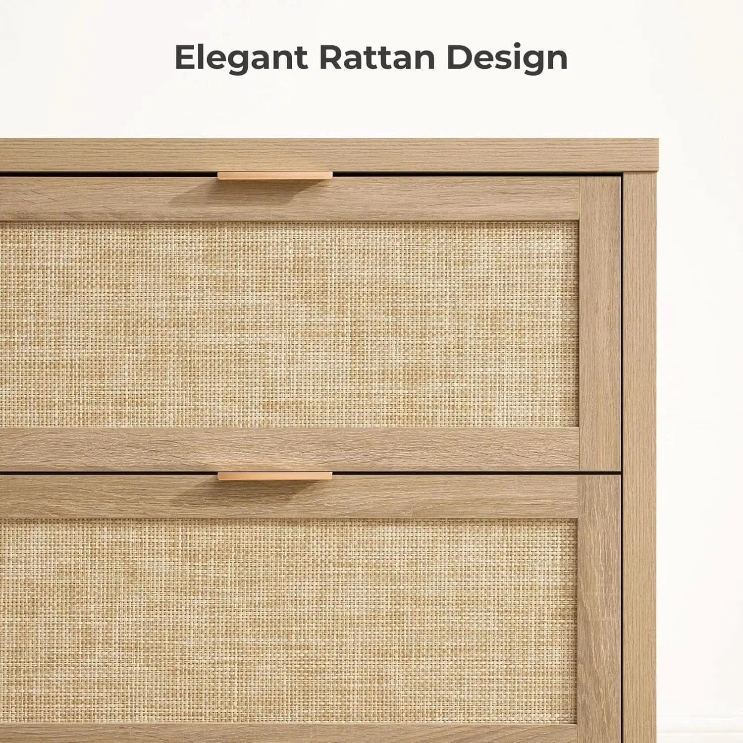 60.8 Inch Dresser Caramel Oak Finish With 7 Drawers from PriceLows™