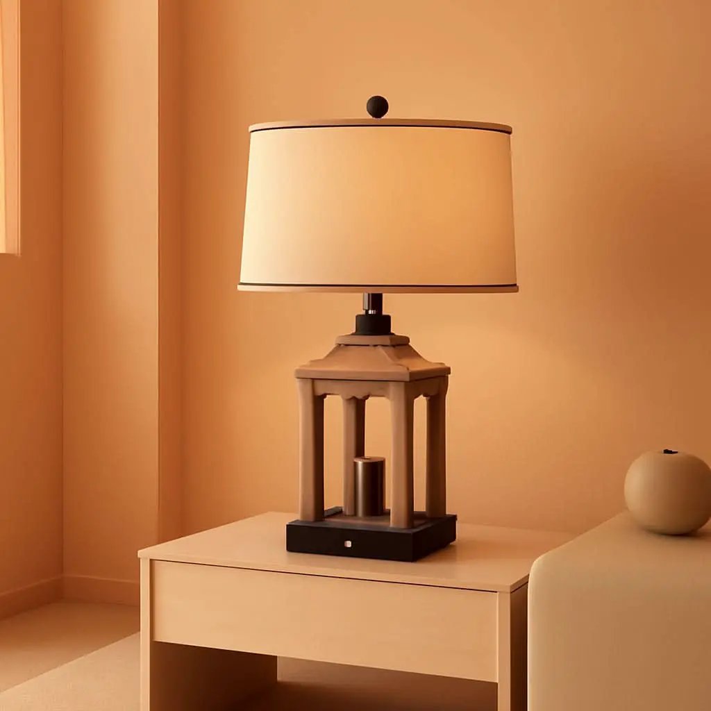 Farmhouse Touch Table Lamps Set of 2 Dimmable USB Ports from PriceLows™