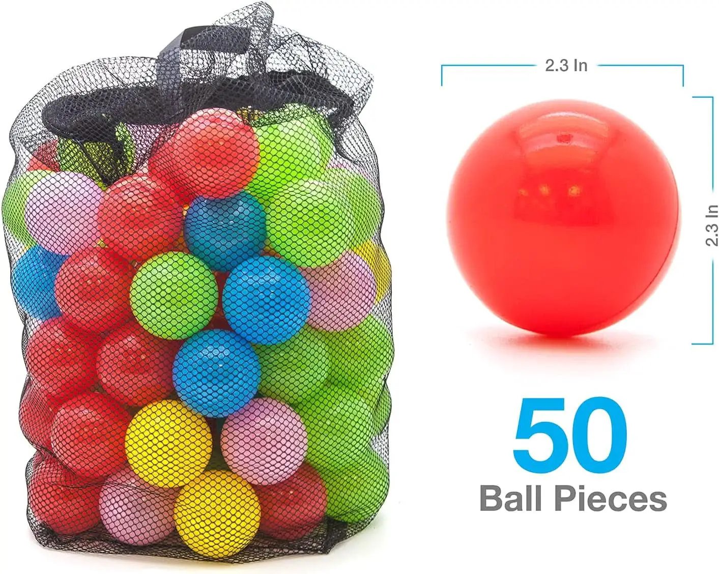8x7 Junior Inflatable Bouncer With Slide And 50 Balls from PriceLows™
