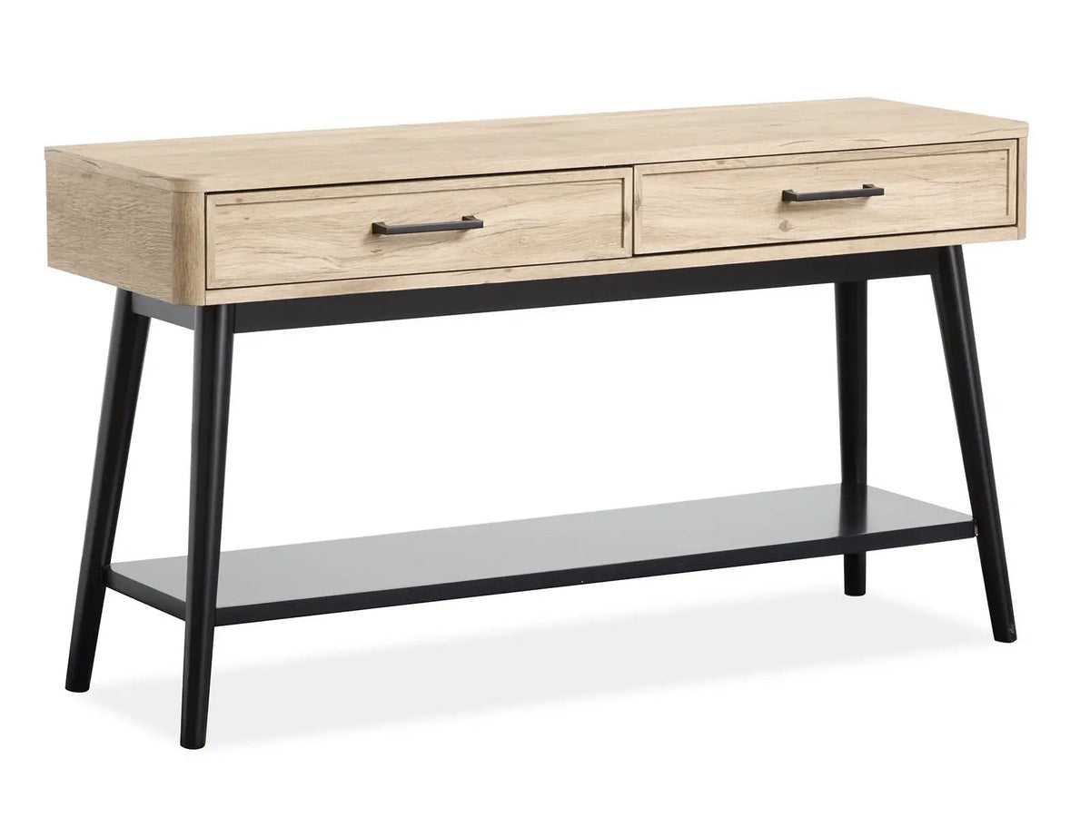 Fletcher Rectangular End Table | Driftwood Finish | Paper Veneer | Relaxed Modern Style