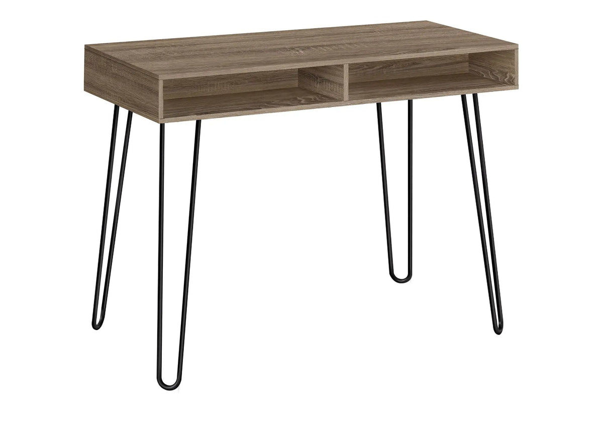 Computer Desk With Cubbies | 40 Inch Width | Left Or Right Setup | Sleek Laminate Finish