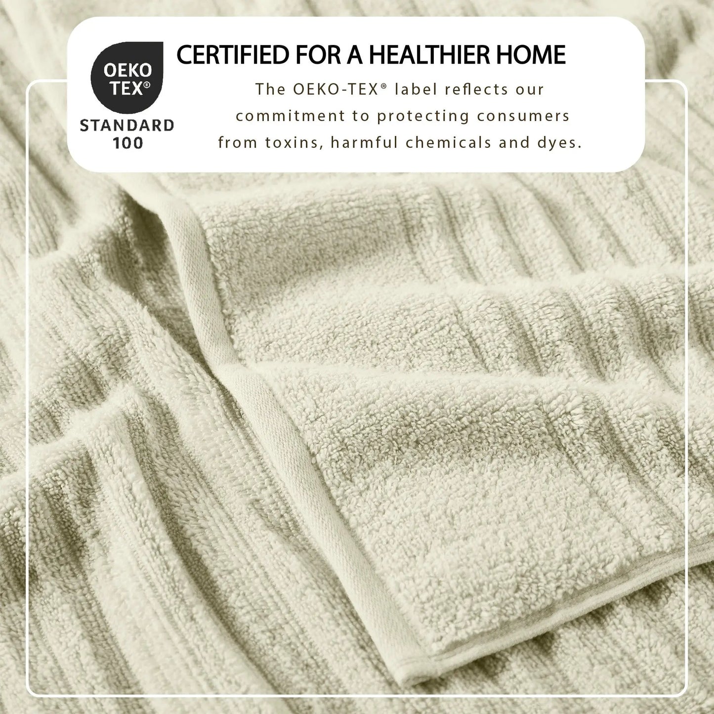 Luxury Combed Cotton Bath Towel Set - Karina Collection from PriceLows™