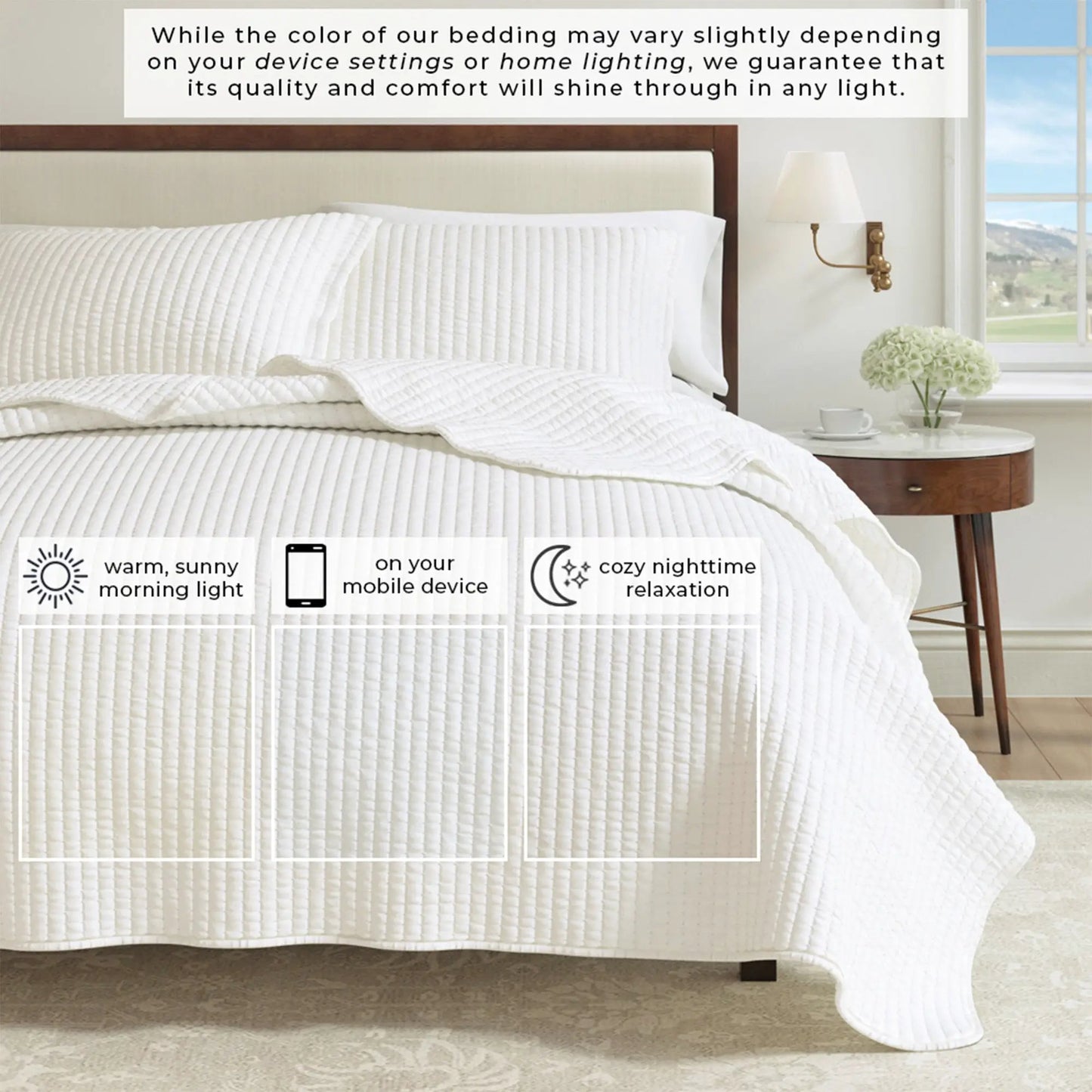 Solid Quilt - Alicia Collection from PriceLows™