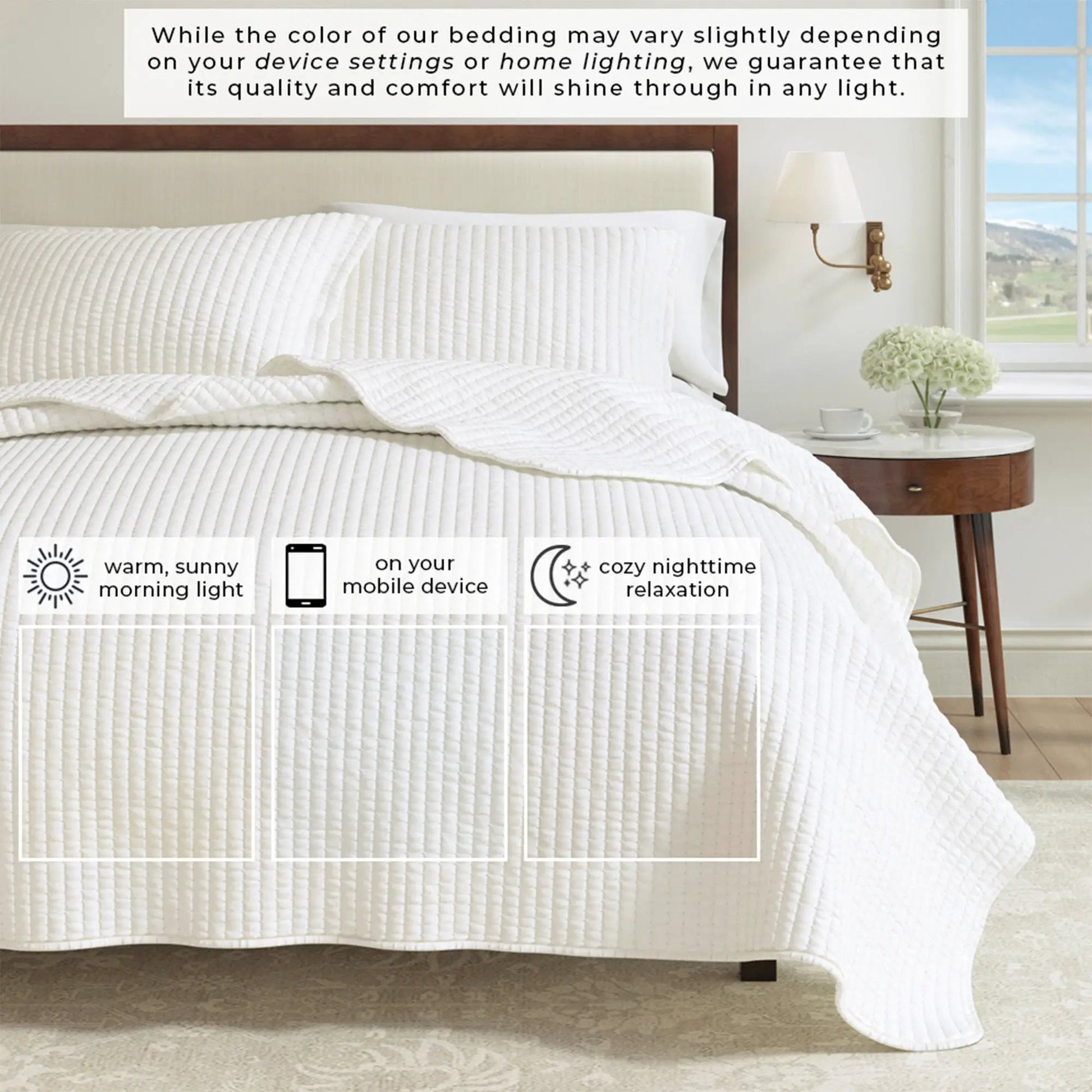 Solid Quilt - Alicia Collection from PriceLows™