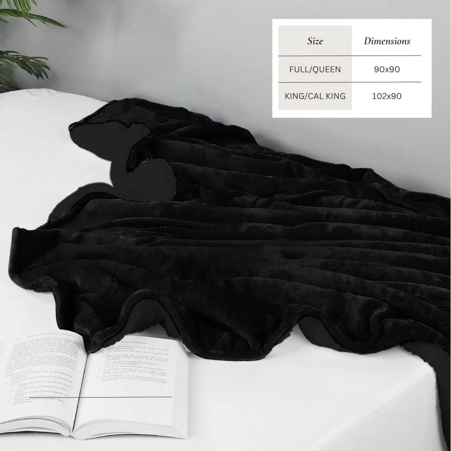 Velvet Plush Sherpa Bed Blanket - Sherpa Fleece Collection from PriceLows™