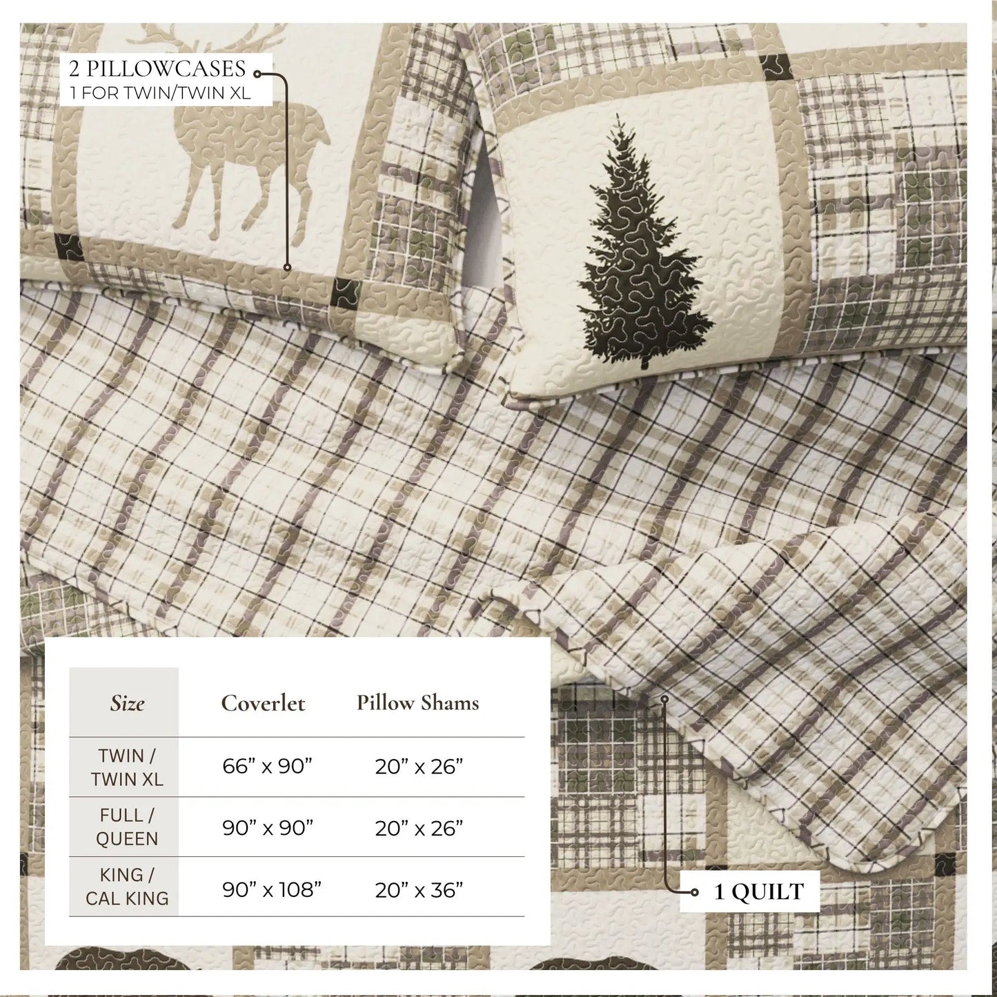 Lodge Quilt - Stonehurst Collection from PriceLows™