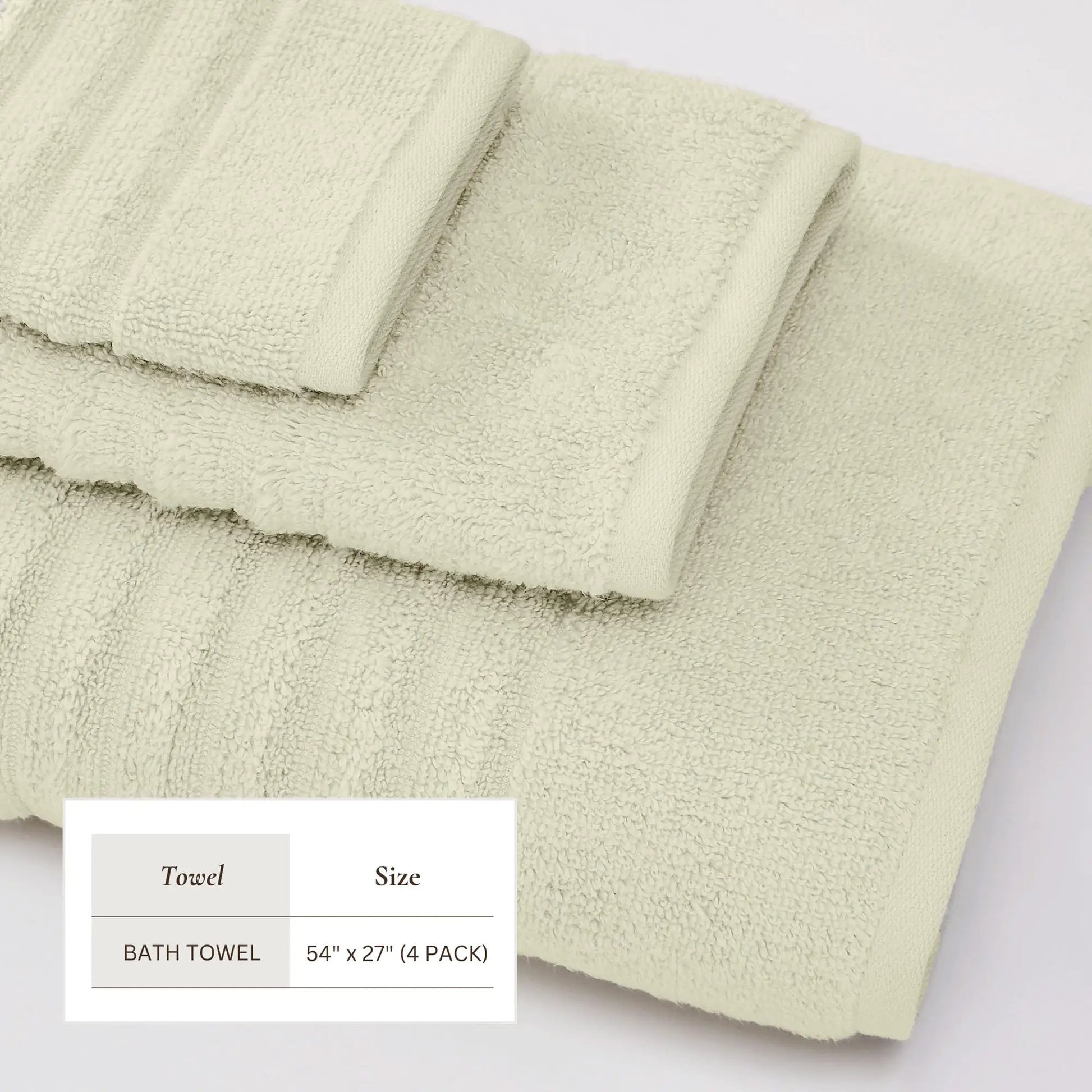 Luxury Combed Cotton Bath Towel Set - Karina Collection from PriceLows™