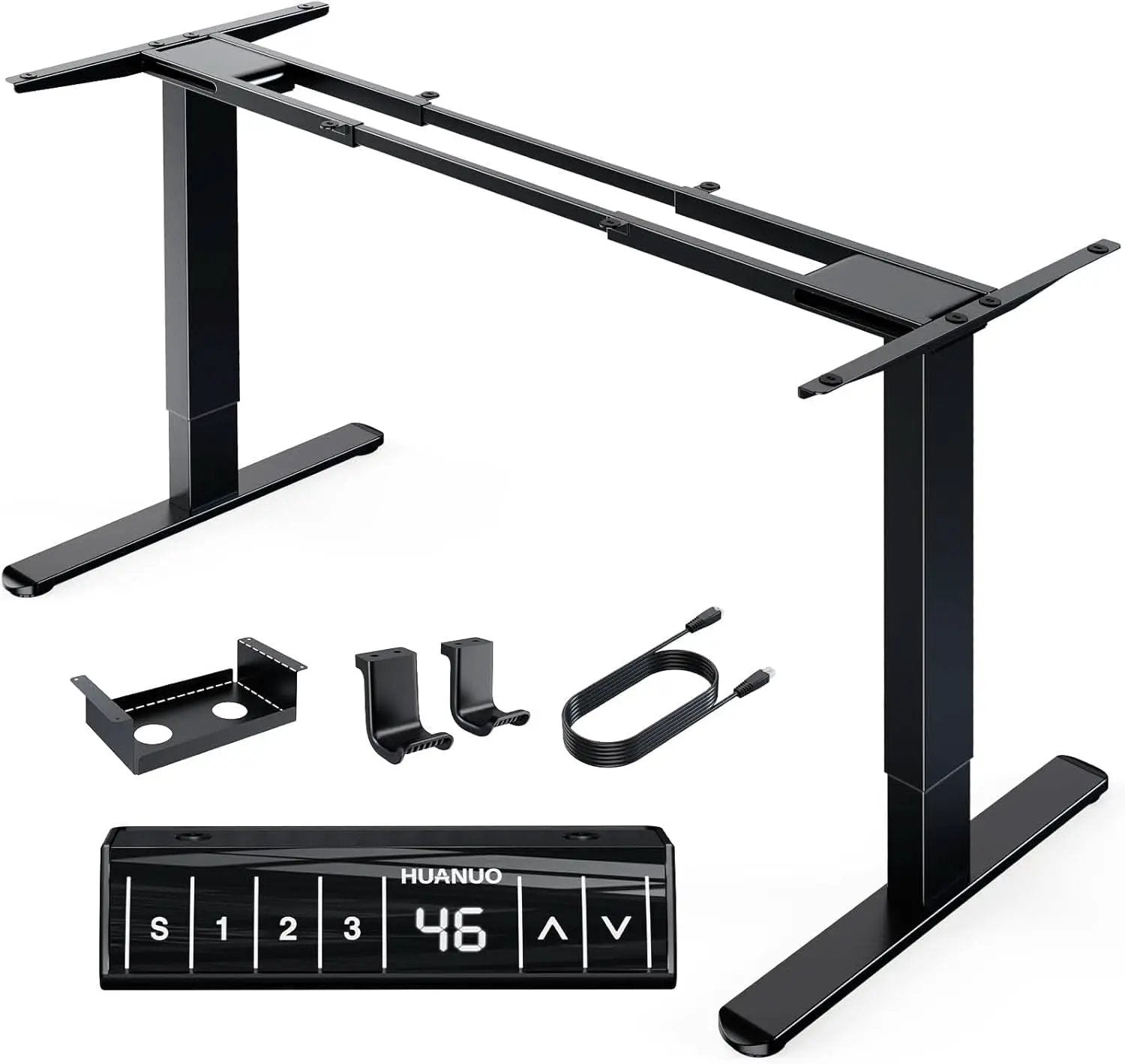 Electric Height Adjustable Desk Frame with Dual Motors from PriceLows™