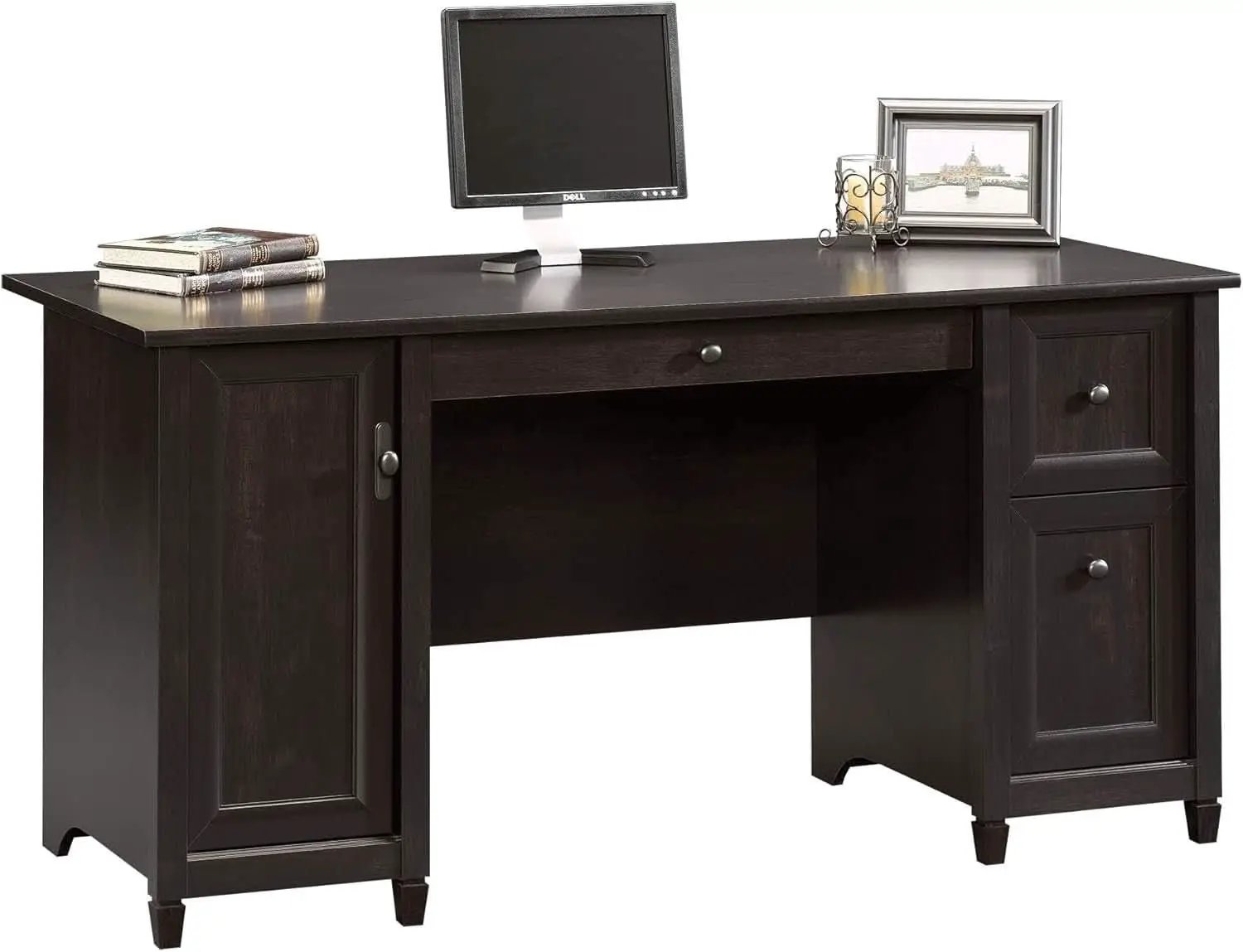 Elegant Home Office Computer Desk with Storage Drawers from PriceLows™