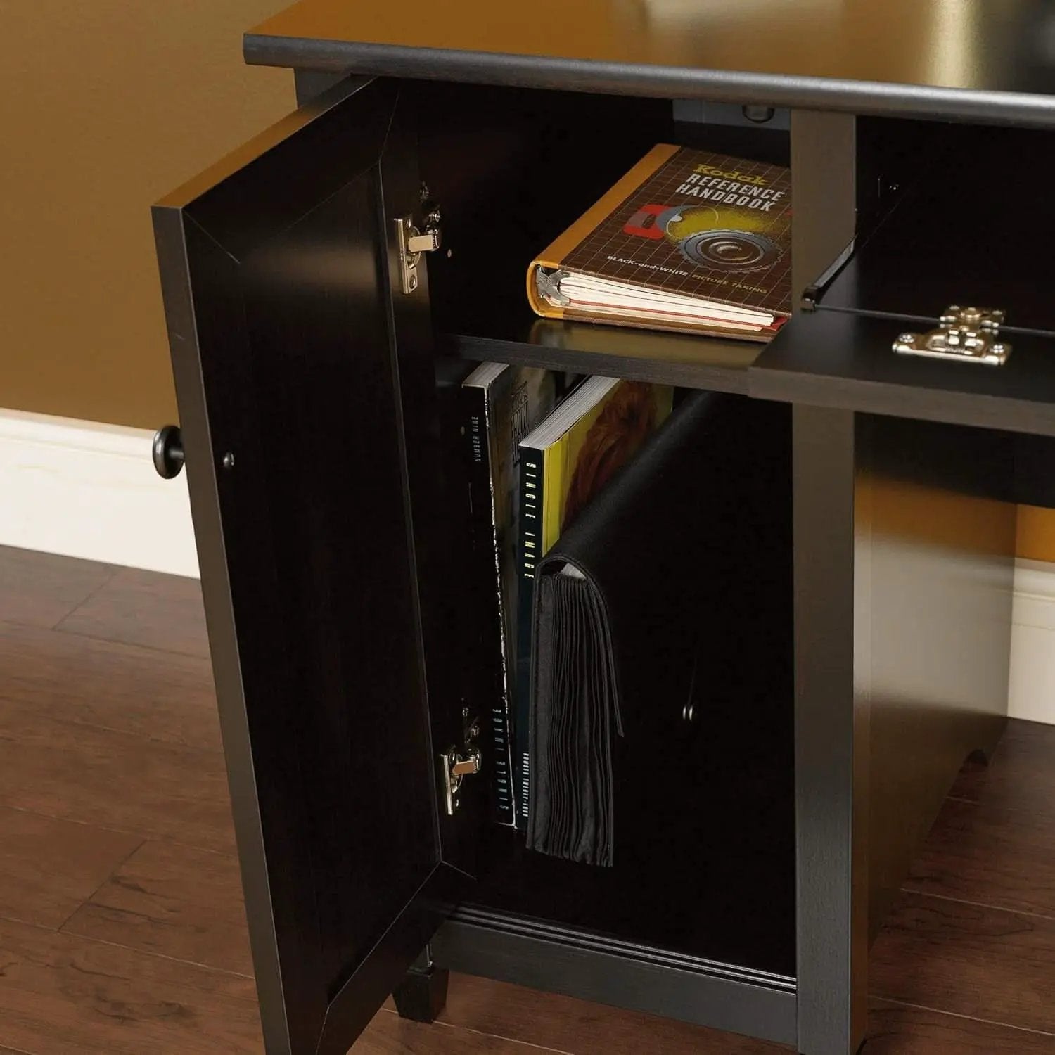 Elegant Home Office Computer Desk with Storage Drawers from PriceLows™