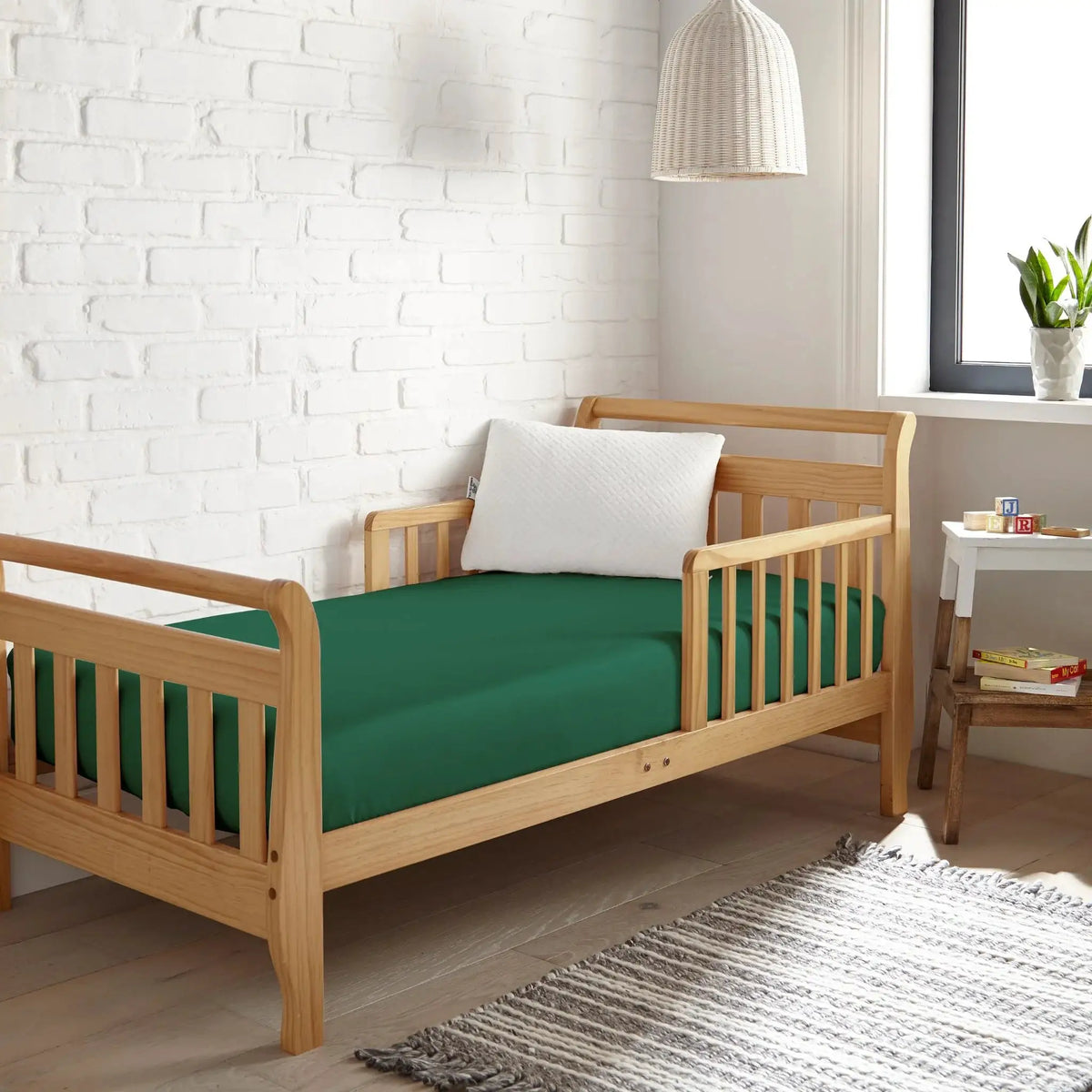 Crib Fitted Sheet | Cooling Bamboo | Breathable | Nine Colors
