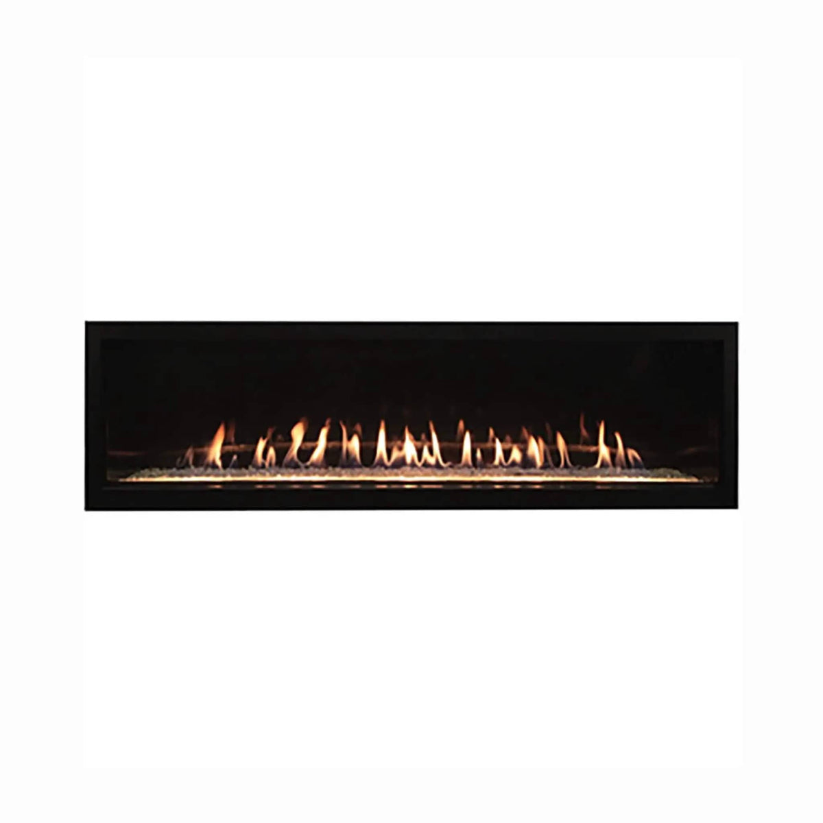 Empire Comfort Systems Boulevard 46K 52K BTU Direct Vent Linear Gas Fireplace With | 60 Inch | Glass | Living Room
