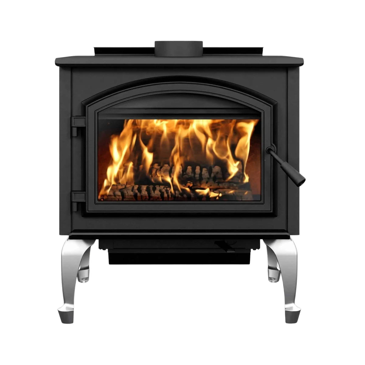 Empire Stove Gateway 3500 Ceramic Glass Wood Burning Stove | Glass | Wood Burning Fireplace | Living Room