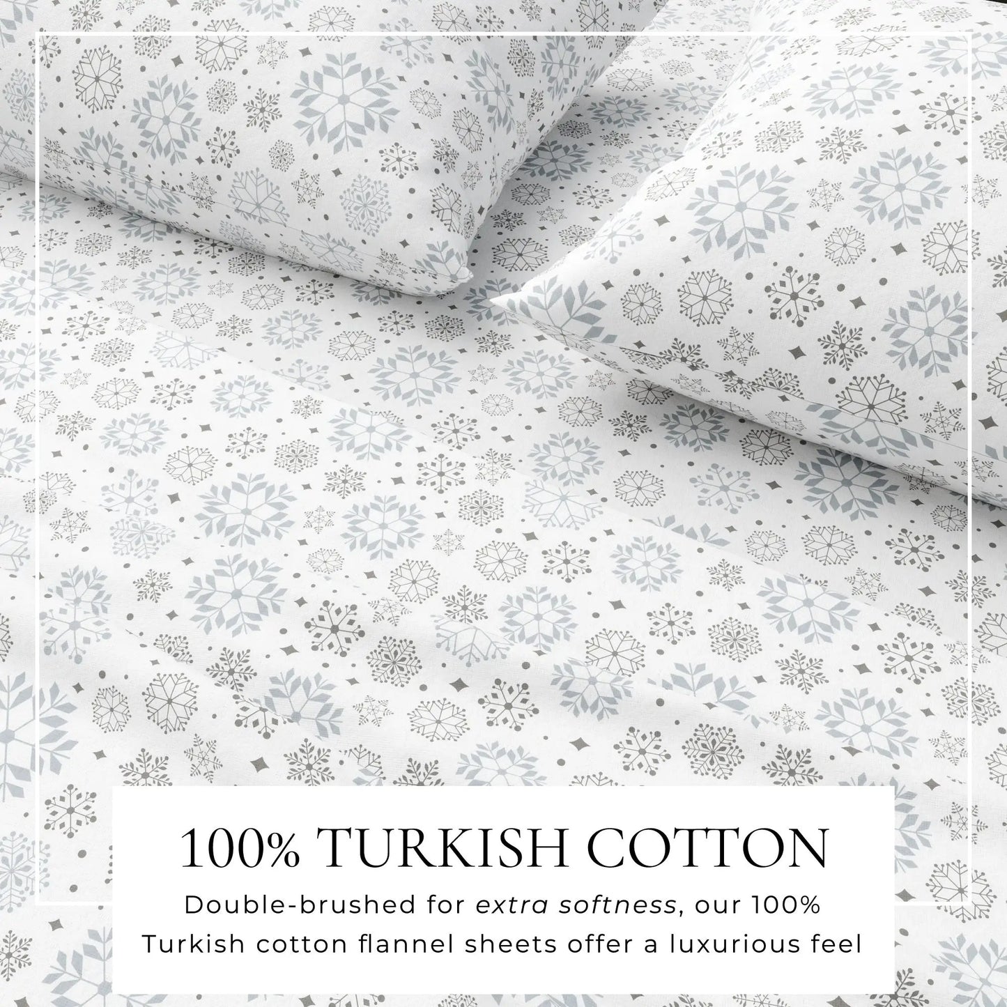 Turkish Cotton Flannel Sheet - Stratton Collection from PriceLows™