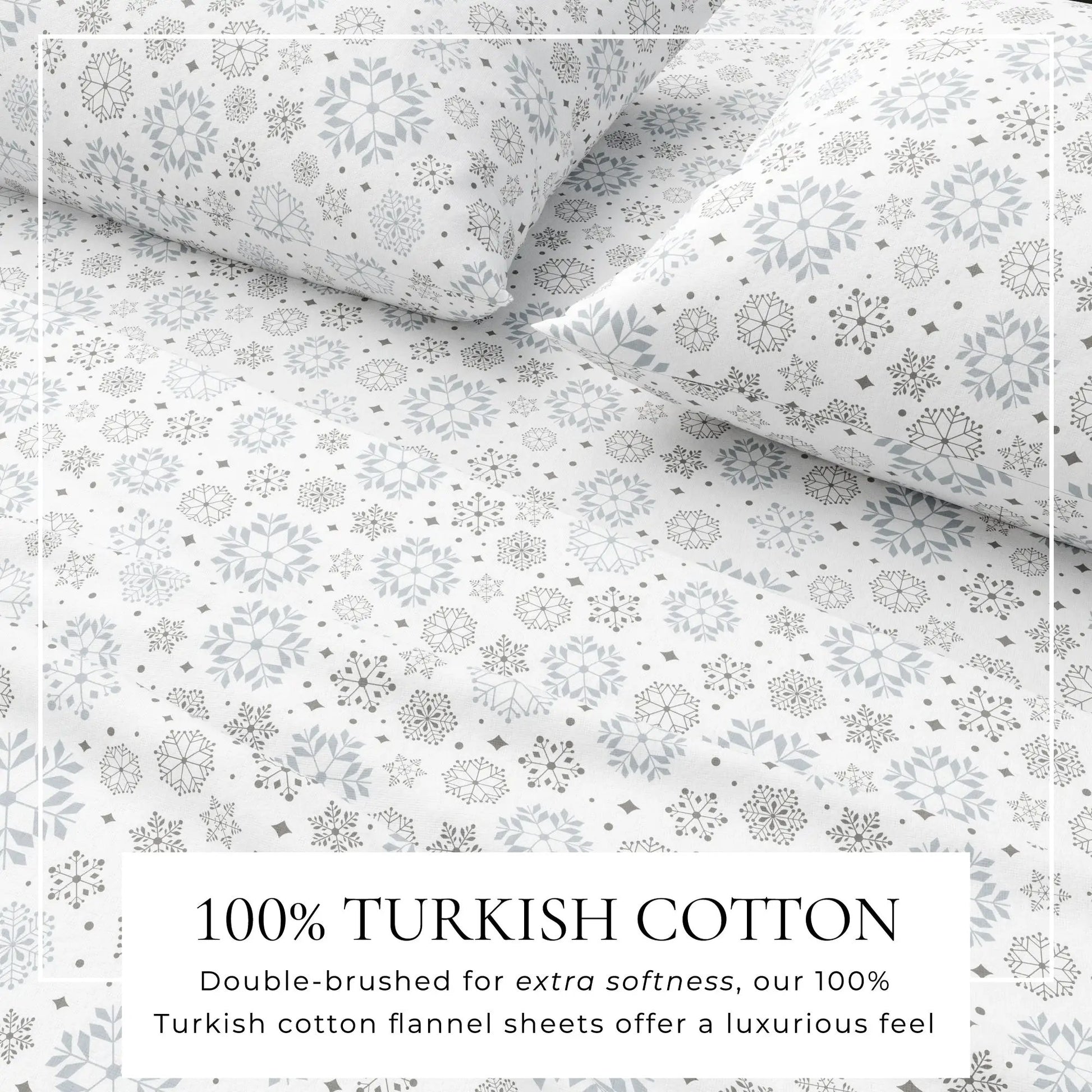 Turkish Cotton Flannel Sheet - Stratton Collection from PriceLows™