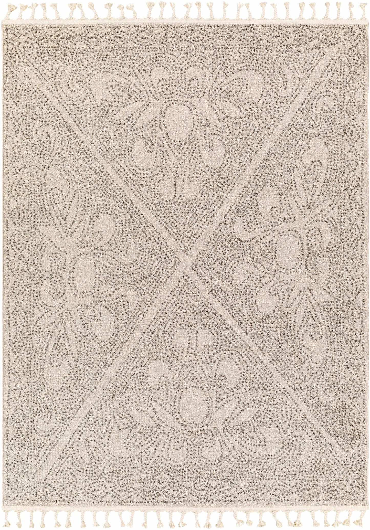 Birdwood Cream & Brown Area Rug from PriceLows™