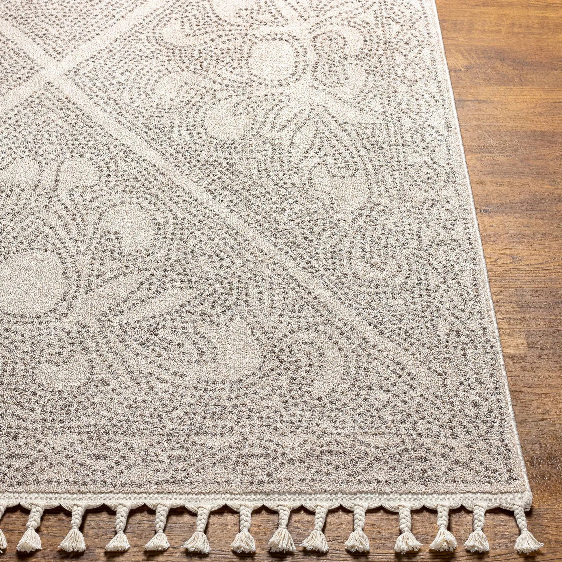 Birdwood Cream & Brown Area Rug from PriceLows™
