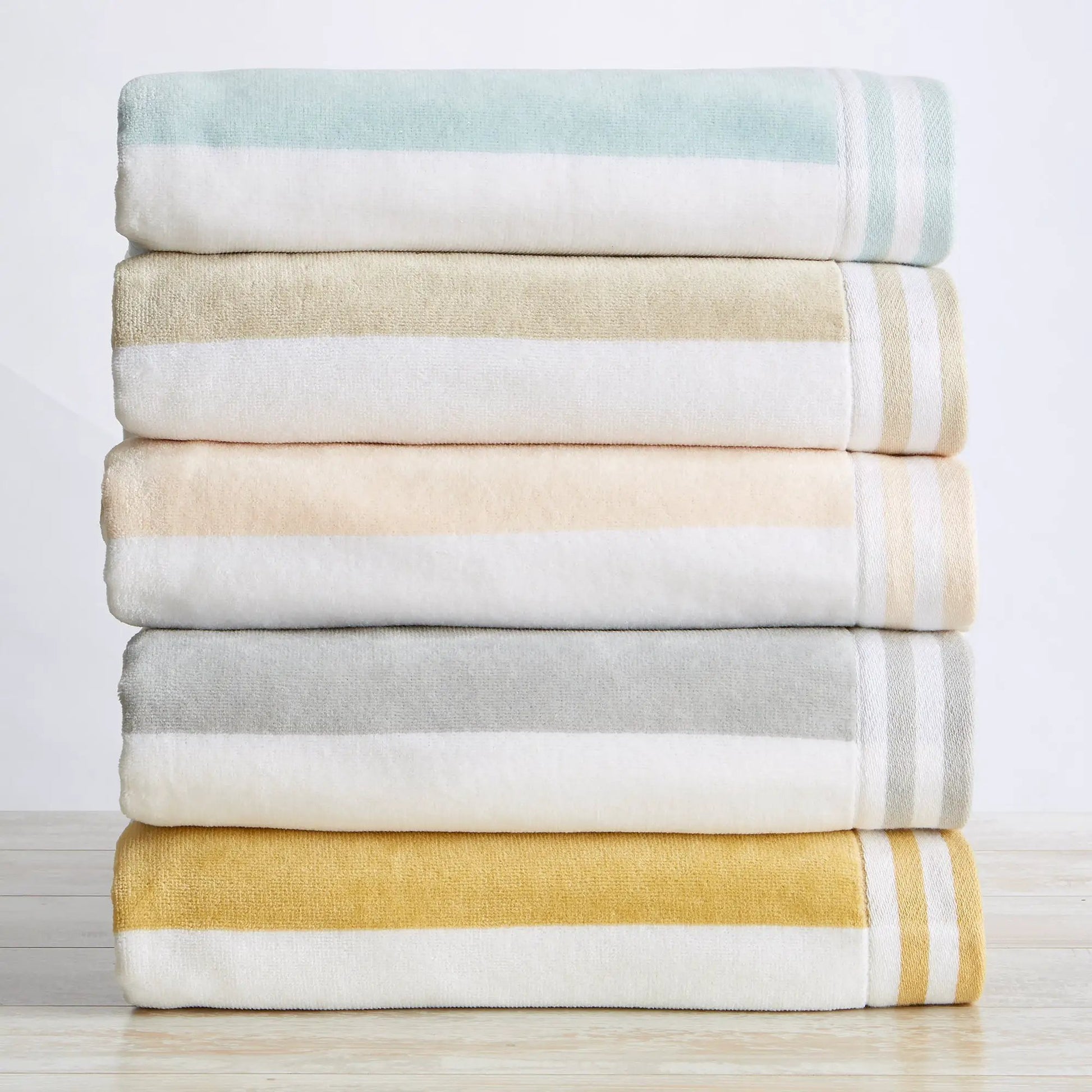 Striped Cabana Beach Towel - Edgartown Collection from PriceLows™