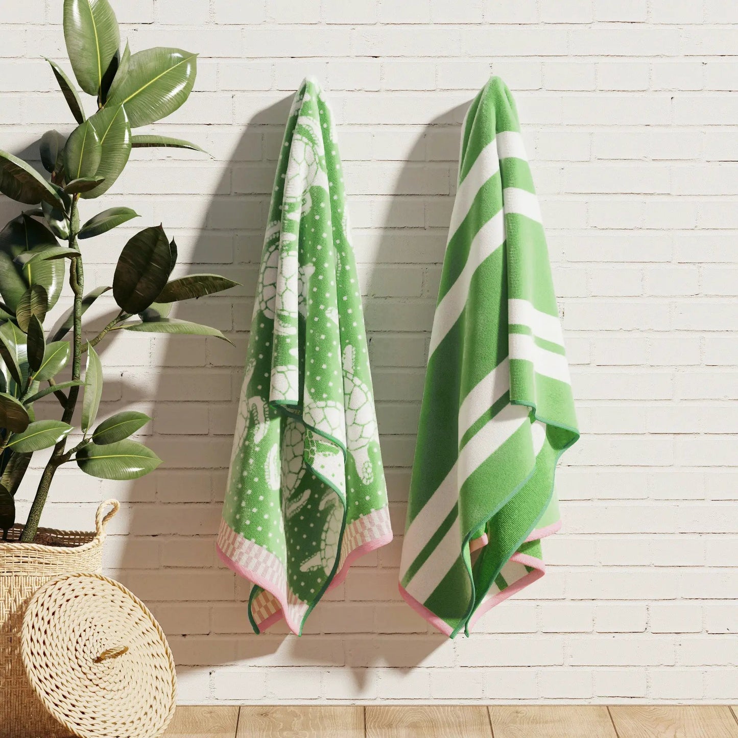 Cotton Velour Beach Towel - Maui Collection from PriceLows™