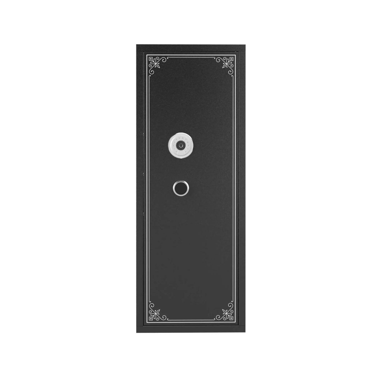 12-Gun Fingerprint Lock Safe | Extra-Large Capacity | Keypad And Alarm | Rifle And Pistol Storage