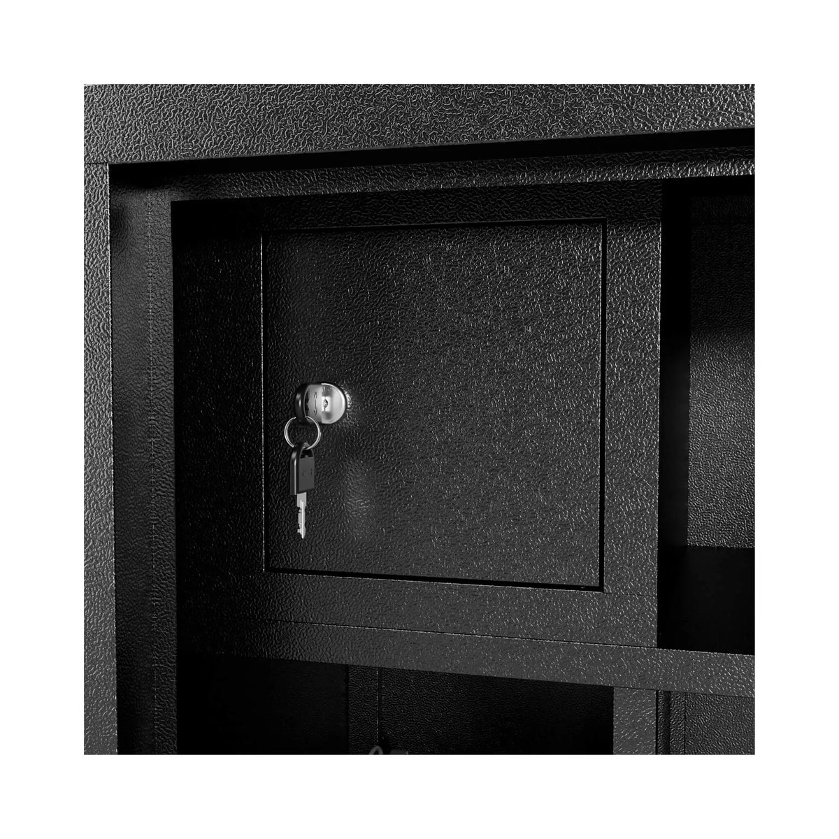 12-Gun Fingerprint Lock Safe | Extra-Large Capacity | Keypad And Alarm | Rifle And Pistol Storage