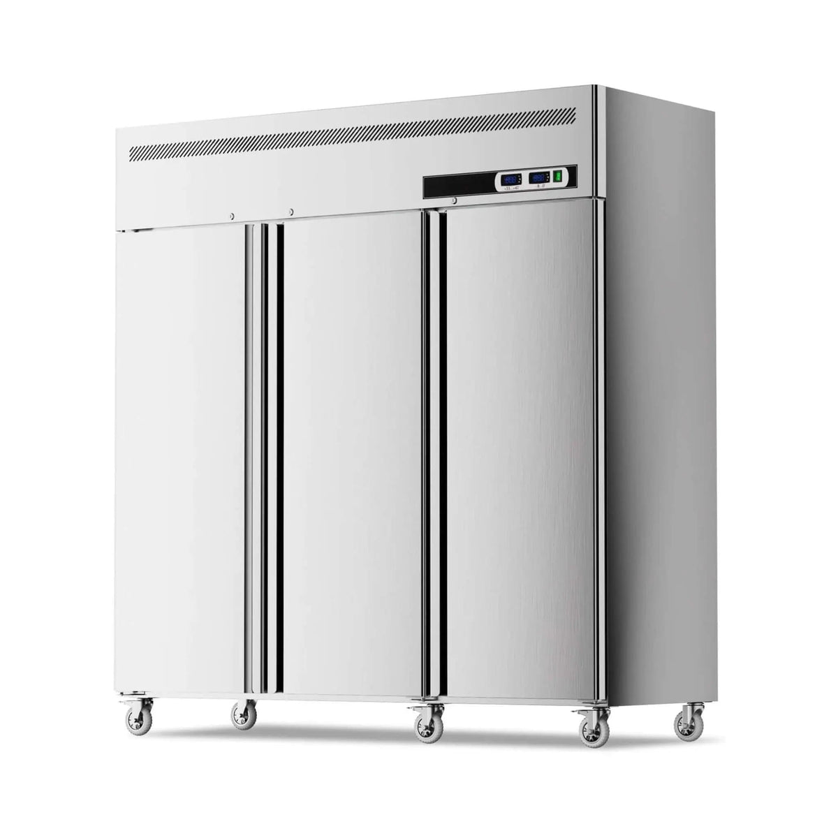 Extra Large 72 Inch 54 Cu.Ft Commercial 3 Door Upright Reach In Freezer Refrigerator | 72 Inch | 3-Door | Home