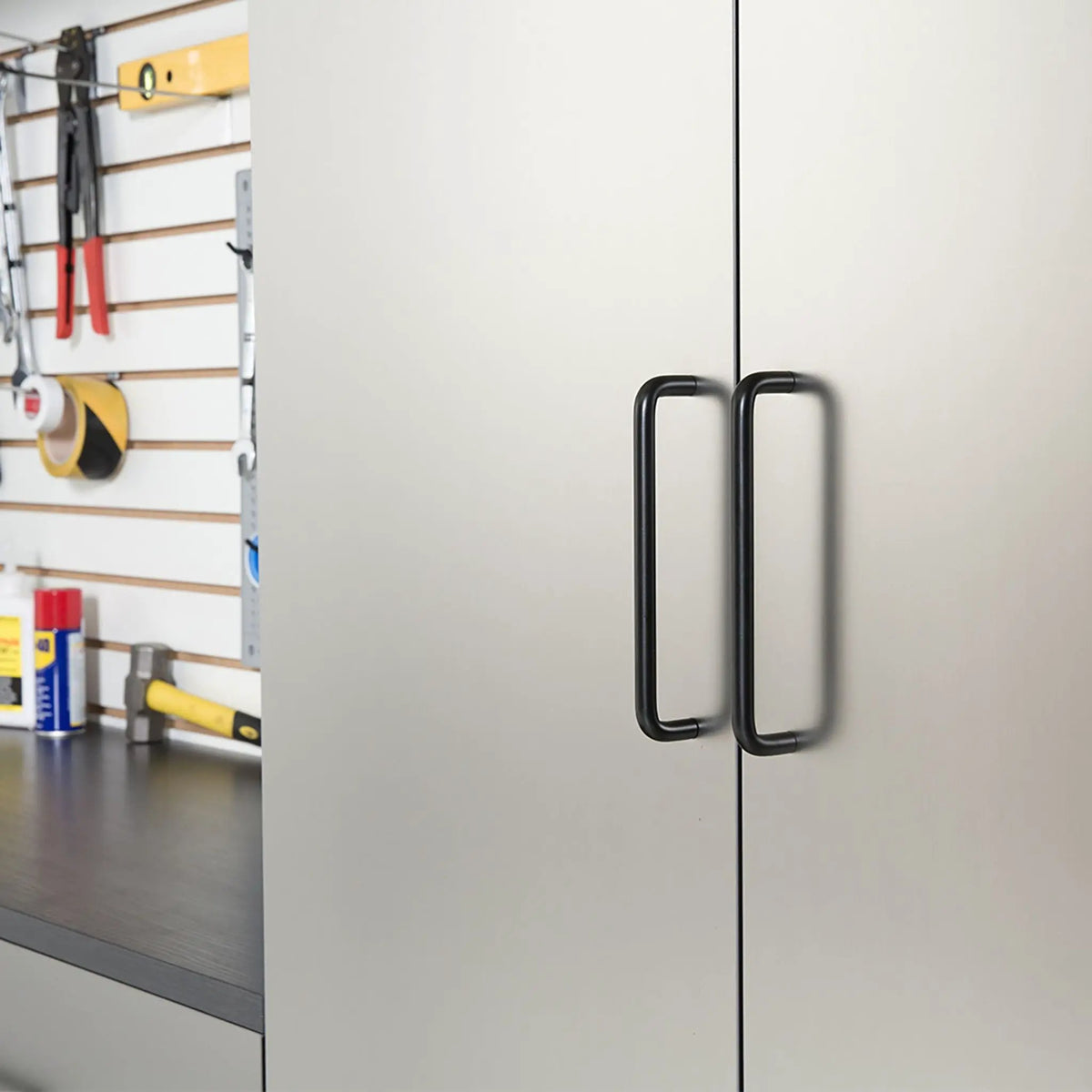 Garage Cabinet Storage Set | 96 Inch Extra-Large | Soft-Close Doors | Adjustable Shelves