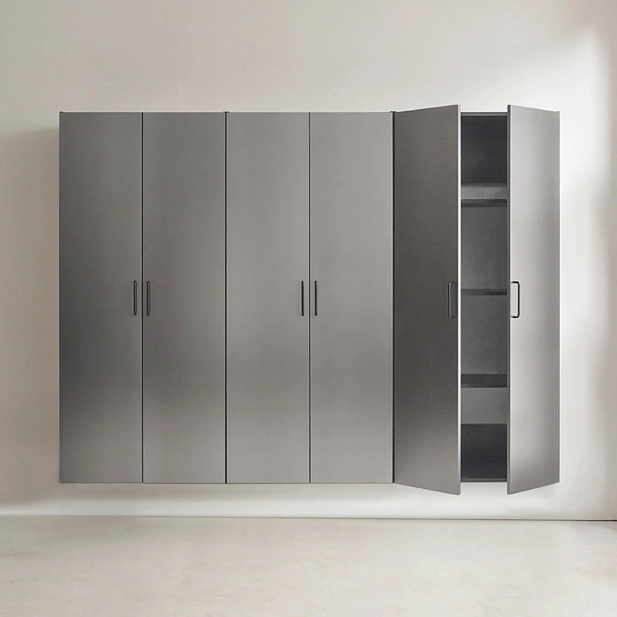 Garage Cabinet Storage Set | 96 Inch Extra-Large | Soft-Close Doors | Adjustable Shelves