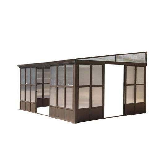 Horizon Extra Large Heavy Duty All Season Sunroom With Sliding Doors And | Home Use | Everyday Use | Home