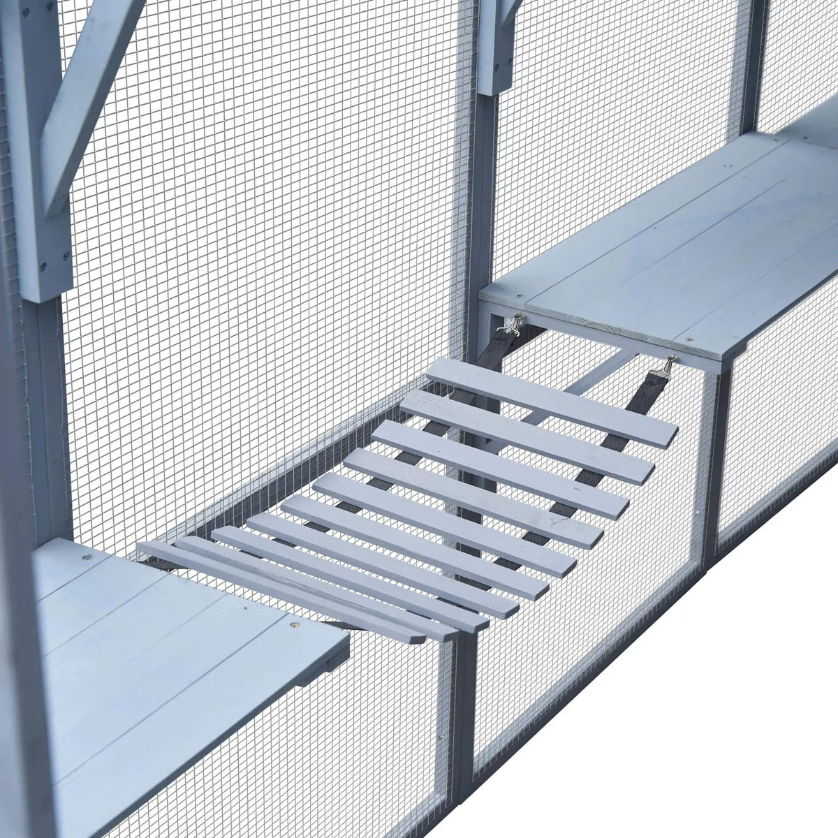 Outdoor Cat House Playpen | Extra-Large Size | Multi-Level Platforms | Waterproof Cover