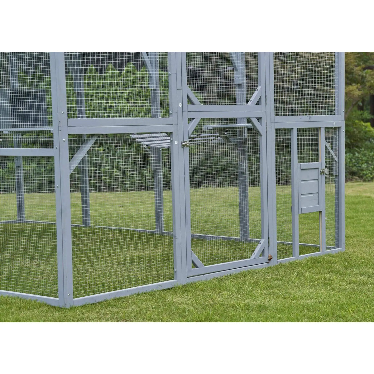 Outdoor Cat House Playpen | Extra-Large Size | Multi-Level Platforms | Waterproof Cover